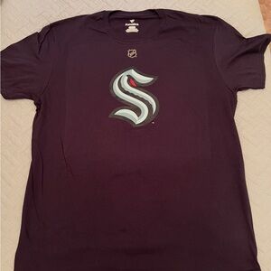 Fanatics Men's Kracken Hockey Blue NHL T-Shirt